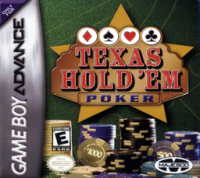 Texas Hold Em Poker GameBoy Advance US box art